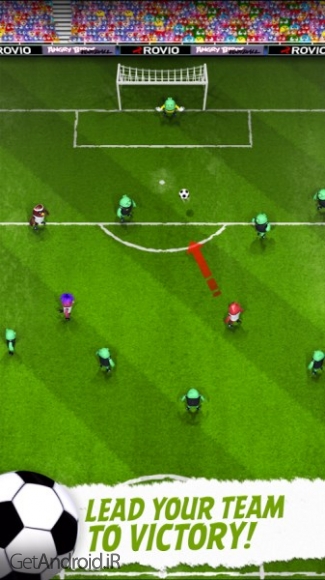 دانلود Angry Birds Football 0.4.14 بازی فوتبال پرندگان خشمگین اندروید + نسخه مود