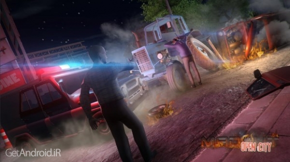 دانلود MadOut Open City 1 بازی اتومبیلرانی دیوانگی در شهر اندروید