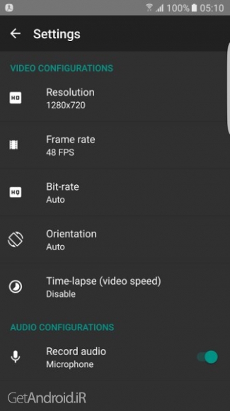 دانلود Screen Recorder v2.0 برنامه فیلمبرداری از صفحه اندروید بدون نیاز به روت