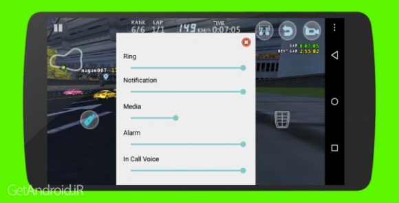 دانلود Volume Button v3.10 برنامه مدیریت صدا برای اندروید