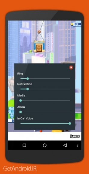 دانلود Volume Button v3.10 برنامه مدیریت صدا برای اندروید