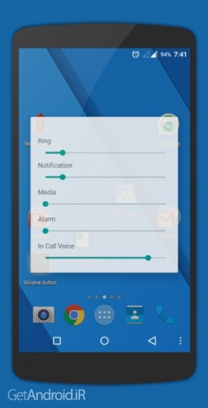 دانلود Volume Button v3.10 برنامه مدیریت صدا برای اندروید