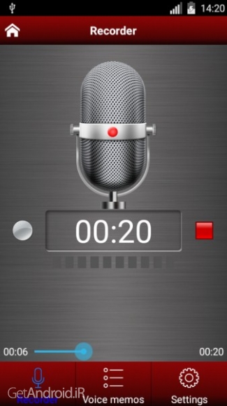 دانلود Voice recorder pro v1.121.178 برنامه ضبط صدا خبرنگاری با کیفیت بالا اندروید