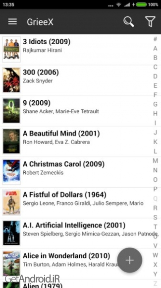 دانلود GrieeX - Movies & TV Shows Pro 1.3.3 نرم افزار فیلم‌ها و برنامه‌های تلویزیونی اندروید