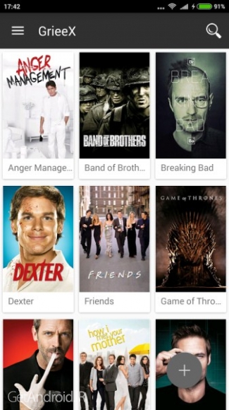 دانلود GrieeX - Movies & TV Shows Pro 1.3.3 نرم افزار فیلم‌ها و برنامه‌های تلویزیونی اندروید