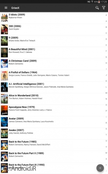 دانلود GrieeX - Movies & TV Shows Pro 1.3.3 نرم افزار فیلم‌ها و برنامه‌های تلویزیونی اندروید