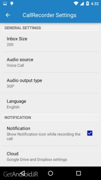 دانلود Call Recorder Pro 1.2 نرم افزار ضبط تماس اندروید
