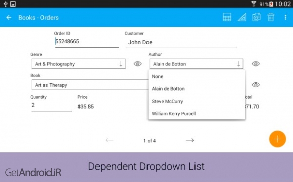 دانلود MobiDB Database Designer Pro 7.4.3.364  نرم افزار هماهنگ سازی بین ویندوز 10 و برنامه های اندروید