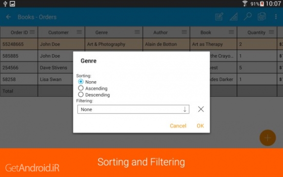 دانلود MobiDB Database Designer Pro 7.4.3.364  نرم افزار هماهنگ سازی بین ویندوز 10 و برنامه های اندروید