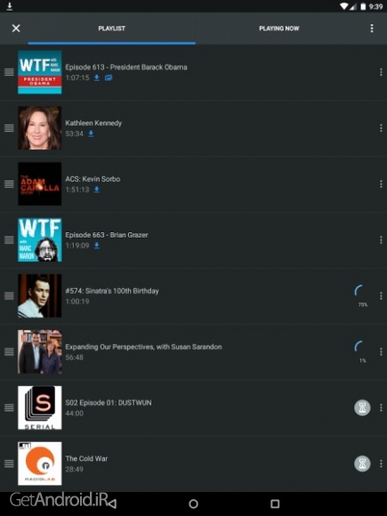 دانلود WeCast - Podcasts PRO 1.293 نرم افزار پخش پادکست برای اندروید