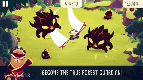 دانلود Bushido Bear 01.03.00 بازی اکشن خرس شجاع جنگل اندروید