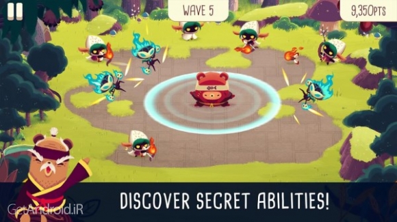 دانلود Bushido Bear 01.03.00 بازی اکشن خرس شجاع جنگل اندروید