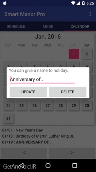 دانلود (Automatic) Smart manor Pro 2.7 برنامه تنظیم صدای زنگ و اعلان اندروید
