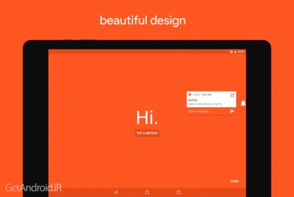 دانلود Notifly Plus 1.29 RC1 برنامه مشاهده و پاسخ سریع به اطلاعیه های اندروید