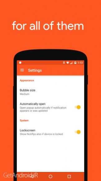 دانلود Notifly Plus 1.29 RC1 برنامه مشاهده و پاسخ سریع به اطلاعیه های اندروید