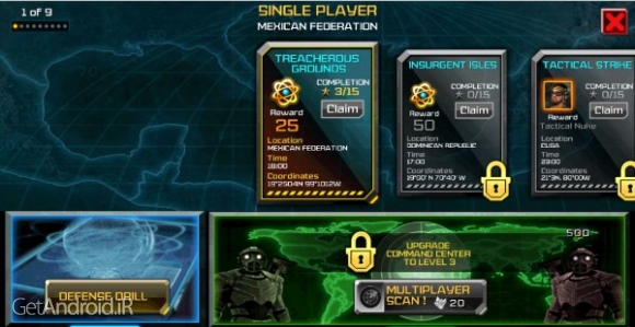 دانلود Alliance Wars: Global Invasion 1.891 بازی استراتژیکی تهاجم جهانی اندروید