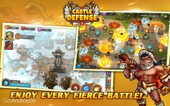 دانلود بازی Castle Defense 2 اندروید