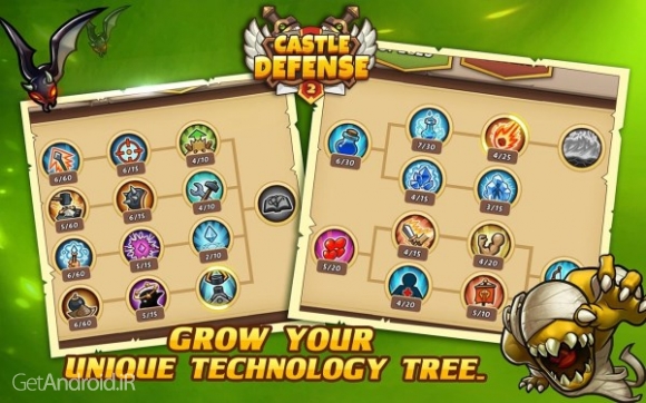 دانلود بازی Castle Defense 2 مود شده اندروید