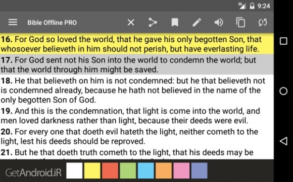 دانلود کتاب مقدس انجیل آفلاین اندروید