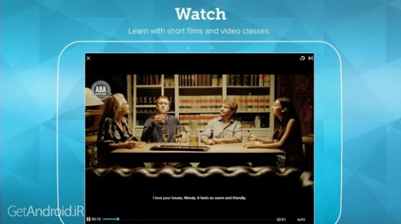 دانلود برنامه Learn English with ABA English اندروید