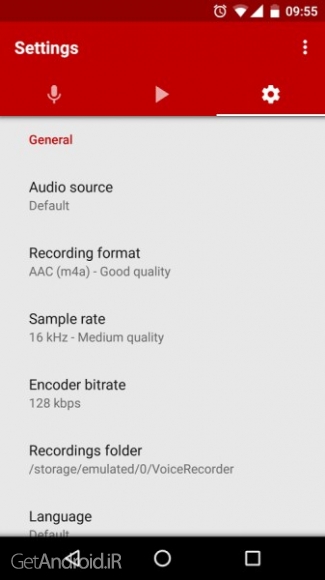 دانلود برنامه Voice Recorder Pro اندروید