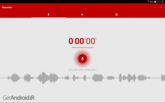 دانلود برنامه Voice Recorder Pro اندروید