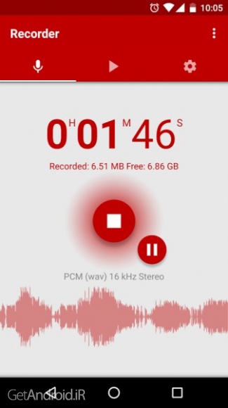 دانلود برنامه Voice Recorder Pro اندروید