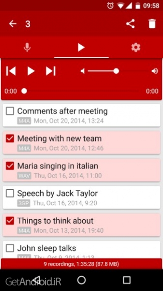 دانلود برنامه Voice Recorder Pro اندروید