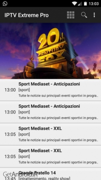 دانلود برنامه IPTV Extreme Pro اندروید