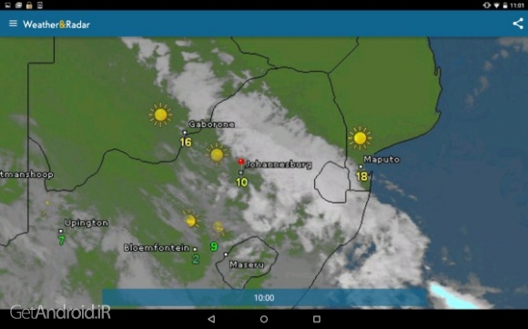 دانلود برنامه Weather Radar Pro اندروید 7