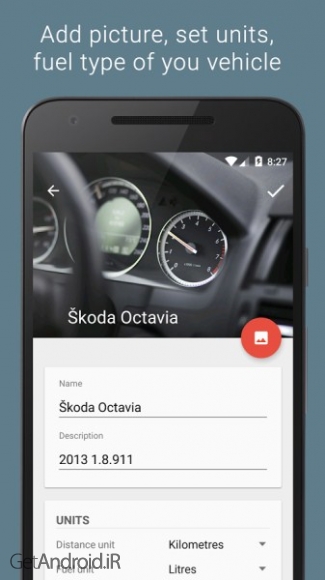 دانلود برنامه Fuelio Gas log اندروید