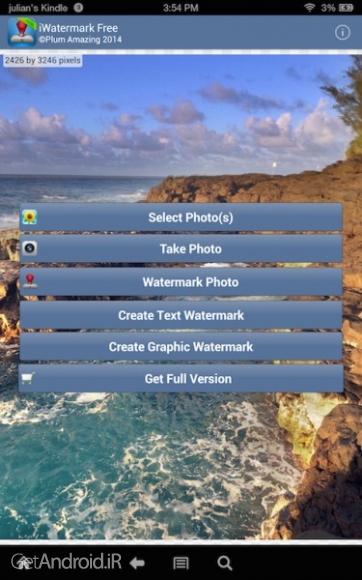دانلود برنامه iWatermark Free Watermarking اندروید