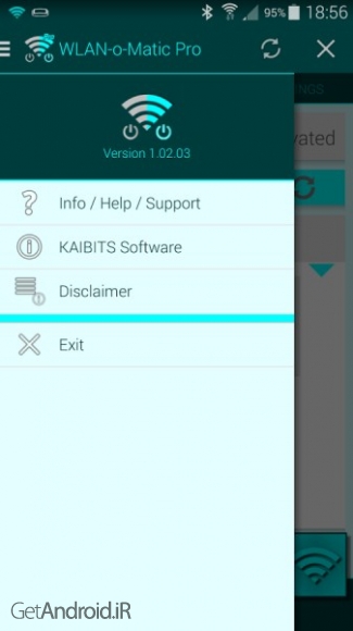 دانلود WiFi-o-Matic Pro v1.70.01 نرم افزار افزایش طول عمر باتری گوشی اندروید