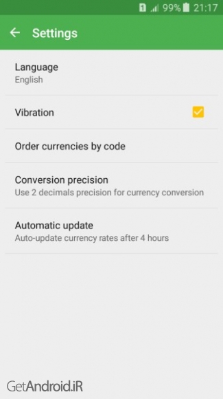 دانلود Currency Converter Pro 1.3 نرم افزار تبدیل واحد پول آنلاین اندروید