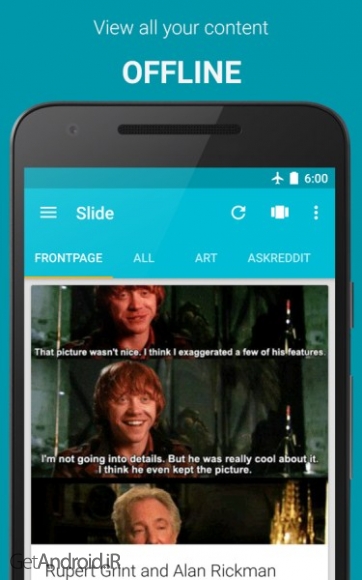 دانلود برنامه Slide for Reddit اندروید