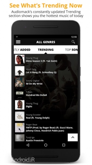 دانلود اپلیکیشن Audiomack Free Music 1