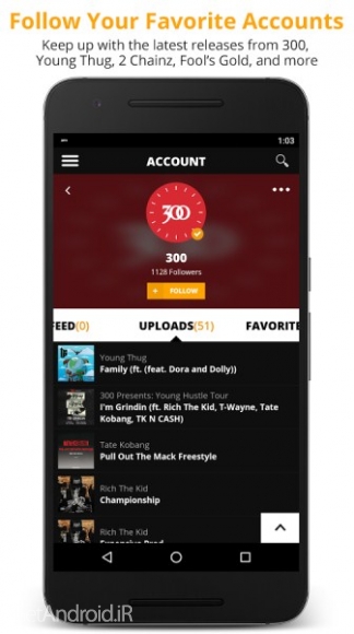 دانلود برنامه Audiomack Free Music اندروید