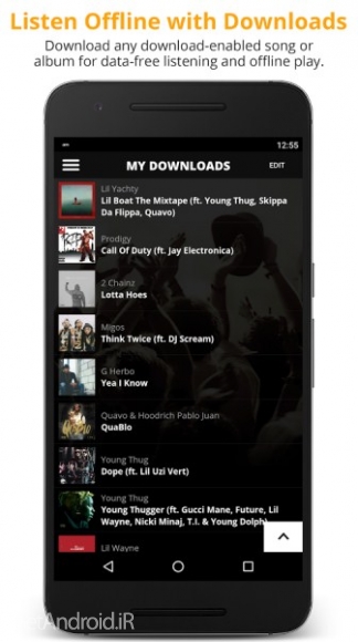 برنامه Audiomack Free Music