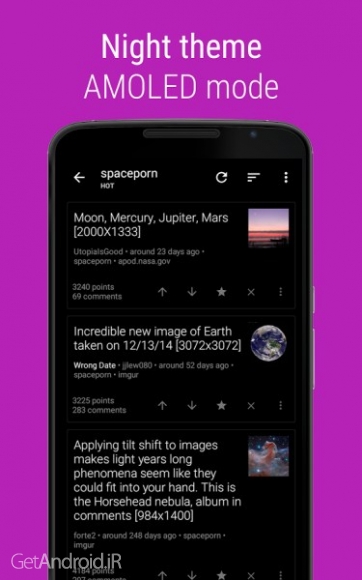 دانلود برنامه Sync for reddit اندروید
