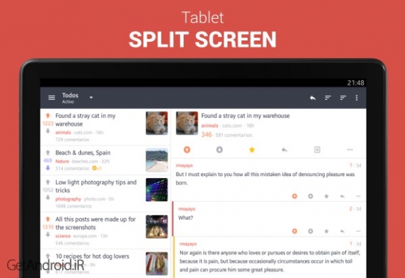 دانلود برنامه Boost for reddit اندروید