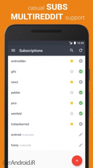 دانلود برنامه Boost for reddit اندروید