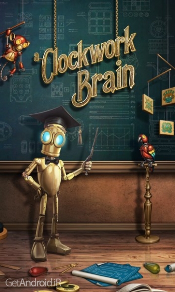 دانلود A Clockwork Brain 2.8.2 بازی پازلی مغز کوکی اندروید