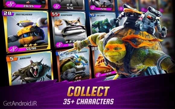 دانلود بازی Ninja Turtles Legends اندروید