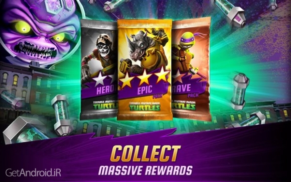دانلود بازی Ninja Turtles Legends اندروید