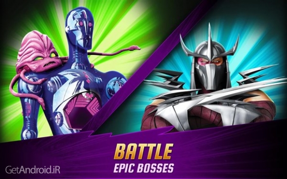 دانلود بازی Ninja Turtles Legends اندروید