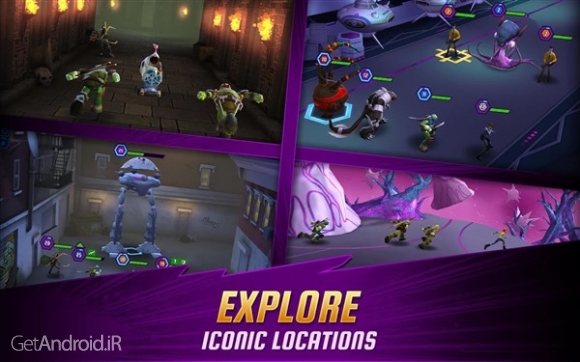 دانلود بازی Ninja Turtles Legends اندروید