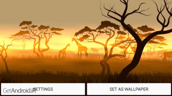 دانلود Flatland v1.1 والپیپر متحرک زنده از طبیعت برای اندروید