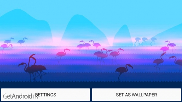 دانلود Flatland v1.1 والپیپر متحرک زنده از طبیعت برای اندروید