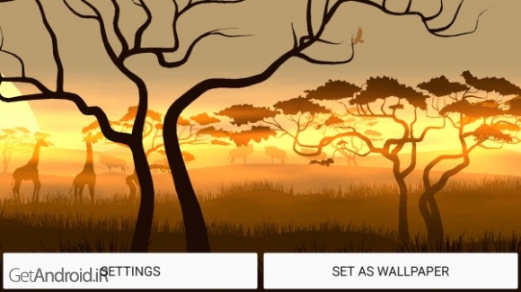 دانلود Flatland v1.1 والپیپر متحرک زنده از طبیعت برای اندروید