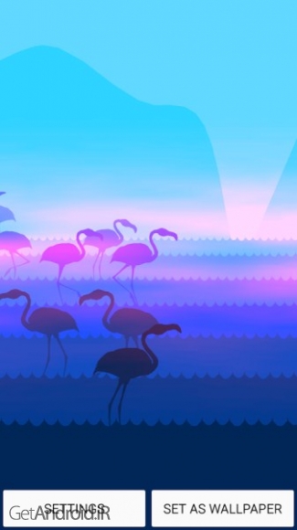 دانلود Flatland v1.1 والپیپر متحرک زنده از طبیعت برای اندروید
